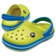 Крокси дитячі сабо Crocs Crocband Kids Tennis Ball Green Ocean 25 лимонні - зображення 4