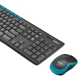Беспроводной комплект мыши и клавиатуры Logitech Wireless Combo MK275 / USB 2.4 ГГц / 10 метров / Черный (920-008535) - изображение 5