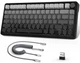 Механічна бездротова (Bluetooth + 2,4G) клавіатура з HOT SWAP Attack SHARK X85, 82 Key, RGB, Win/Mac OS, УКР/АНГЛ, Gradient Black/Чорна (X85GB) - зображення 4