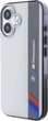 Etui plecki BMW Motorsport IML Vertical Stripe do Apple iPhone 16 Plus Grey (BMHCP16M23HTFEG) - obraz 2