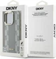 Etui plecki DKNY Leather Checkered Pattern MagSafe do Apple iPhone 16 Pro Beige (DKHMP16LPCPVSLE) - obraz 8