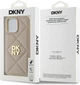 Etui plecki DKNY Quilted Stack Logo do Apple iPhone 14 Pro Max Beige (DKHCP14XPQDSLE) - obraz 8