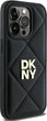 Панель DKNY Quilted Stack Logo для Apple iPhone 14 Pro Max Black (DKHCP14XPQDSLK) - зображення 4