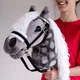 Хобіхорс сірий кінь на палиці - Hobby horse з вуздечкою А3 - изображение 3