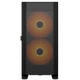 Корпус Cougar Airface Flo RGB, Black, без БЖ, Mid Tower, для E-ATX / ATX / MicroATX / Mini-ITX / CEB, 1xType-C / 2xUSB 3.0, макс. CPU - 190 мм / VGA - 390 мм, 2x180 мм ARGB / 1x120 мм ARGB, бічна панель із загартованого скла - зображення 2