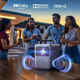 Проектор лазерний Anker Nebula Cosmos Laser 4K Android TV 10.0 2400 ISO lm автофокус IEA Dolby Audio Space Grey - зображення 7