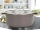 Кастрюля Maestro Ceramic 4,1 л с крышкой 24 см MR-4009-24 - изображение 2