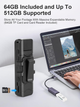 Нагрудная камера 64GB 1080P: Ночное видение, SOS-сигнал, LCD-экран - Профессиональный видеорегистратор для безопасности и спорта - изображение 5