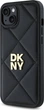 Панель DKNY Quilted Stack Logo для Apple iPhone 15 Plus Black (DKHCP15MPQDSLK) - зображення 2