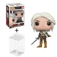 Фигурка Funko POP из игры The Witcher Ведьмак Cirilla Цири, 10 см + защита для коробки (TW 0012) - изображение 1