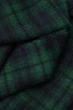 Чоловічий зелений картатий вовняний шарф CHECK WOVEN SCARF Gant OS 9920212 - изображение 3