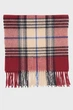 Чоловічий клітковий шарф WOOL CHECKED SCARF Gant OS 9920249 - зображення 3