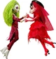Набор кукол Монстер Хай Бетельгейзе и Лидия Дитц Monster High Skullector Beetlejuice, Betelgeuse & Lydia Deetz - изображение 5