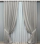 Комплект готовых штор VR-Textil Микровелюр Petek № 1832ш Светло-серый 100х270 см 2 шт (31-0019) - изображение 2
