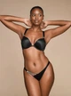 Комплект белья Bombshell Add-2-Cups Starstruck Shine Push-Up Bra Victoria's Secret - 34A - S - Черный - изображение 1