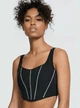 Комплект белья Victoria's Secret Sheer Shine Corset Top - XS - S - Черный - изображение 2