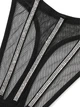Комплект белья Victoria's Secret Sheer Shine Corset Top - XS - S - Черный - изображение 6