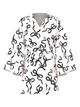 Сатиновий короткий халат Victoria’s Secret Satin Short Robe-Білий-M/L - зображення 1