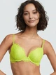 Комплект білизни з поясом Victoria's Secret Shine Strap Lace Push-Up Bra - 34C - M - Зелений - XS/S - зображення 2