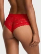 Мереживні трусики Victoria's Secret Lace Cheeky Panty-Червоний-M - зображення 3