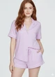 Піжама VICTORIA'S SECRET Modal Short PJ Set - XS - Фіолетовий - зображення 1