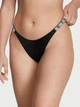 Комплект білизни Victoria's Secret Shine Strap Push-Up Bra - 34C - M - Чорний - зображення 3