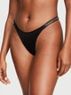 Комплект Victoria's Secret Bombshell Add-2-Cups Chain Strap Corset Top + Thong Panty - 32B - S - Черный - изображение 3