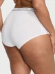 Бавовняні трусики Victoria's Secret Cotton Logo Cotton Modern Brief Panty - L - Білий - зображення 2