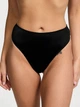 Трусики тонг Smooth High-Waist Strappy-Back Thong Panty - XS - Черный - изображение 1