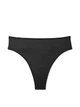 Трусики тонг Smooth High-Waist Strappy-Back Thong Panty - XS - Черный - изображение 3