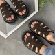 Женские анатомические босоножки сандалии ITstyle из натуральной замши Шоколадные 36 (1456) - изображение 3