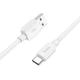 Кабель USB/Type-C 1 м Hoco X96 Hyper 27 Вт 3 A білий - зображення 1