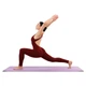 Коврик для фитнеса и йоги SP-Sport Eco Friendly Yoga Mat 8546 размер 183x61x1см Violet - изображение 8