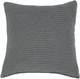 Наволочка вязаная Home Line Tonk Line Шахматка Графитовая 40х40 см (193268 HL) - изображение 1