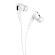 Навушники дротові вакуумні HOCO M1 Pro Original AUX з мікрофоном білий (RZN-23106409) - изображение 1