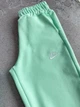 Підлітковий спортивний костюм (худі + штани) для хлопчика Nike, м'ятний, розмір 46, ріст 152-158см - зображення 4