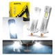 LED лампы Auxito H1 6000K с системой Canbus для авто — яркий белый свет и надежность - изображение 3