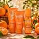 Жіночий набір Victoria's Secret 3-Piece Clementine Hibiscus Feel Energized Travel Set - изображение 2