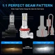 Высокомощные LED лампы H11 12 В 6500K с ярким белым светом, 2 шт - изображение 6