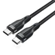 Кабель ACEFAST C8-03 USB-C to USB-C charging data cable Black - изображение 3
