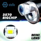 LED лампы H4 с мини-линзами 110W для авто, 2 шт, холодный белый свет - изображение 4