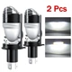 LED лампы A6 H4 с би-линзой 6000K 90W для автомобиля 12-24В - изображение 1