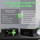 Акумулятор SWALLE LiFePO4 24V 100AH 2560Wh BMS Bluetooth - зображення 6