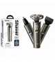 Електробритва 3-в-1 Hoco HP36 3-In-1 Multifunctional Grooming And Shaving Set Grey - зображення 4
