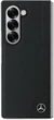 Панель Mercedes-Benz Leather Wood Imitation MagSafe для Samsung Galaxy Z Fold 6 Black (MEHMZFD623RBGVK) - зображення 2