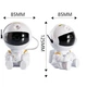 Детский ночник проектор звездного неба Астронавт Sky Star Astronaut Lamp лазерный проектор галактики с пультом - изображение 3
