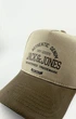 Бейсболка Тракер JACK & JONES с Сеткой, Бежевая, Катон, Ручная Работа размер L-XL (59-60 см) - изображение 3