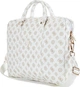 Torba na laptopa Guess 4G Peony Front Pocket Zipper Triangle Logo 16" White (GUCB16PGPOSGNH) - obraz 3