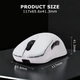 Ігрова миша Ajazz AJ179PRO PAW3395 26000 DPI 1000Hz White (AJ179PRO-W) - зображення 8