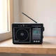 Портативний радіоприймач Golon RX акумуляторний USB SD MP3 радіо FM, AM, SW1, SW2 чорний (RAU99) - изображение 1